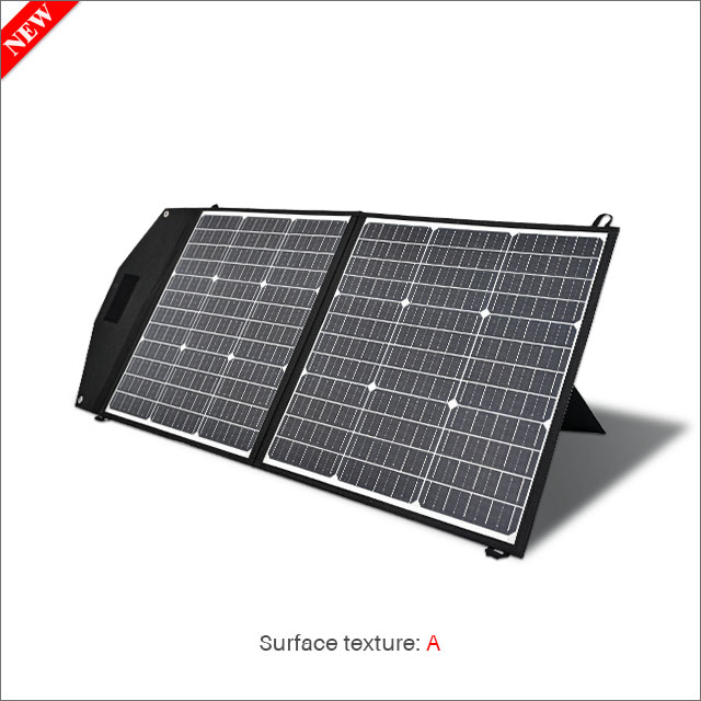Sungold® SPC-TF-M-2X55W（Grind arenaceous grain） Best Portable Solar Panel (A)
